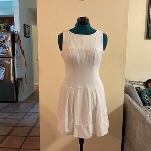 White House Black Market White Mini Dress